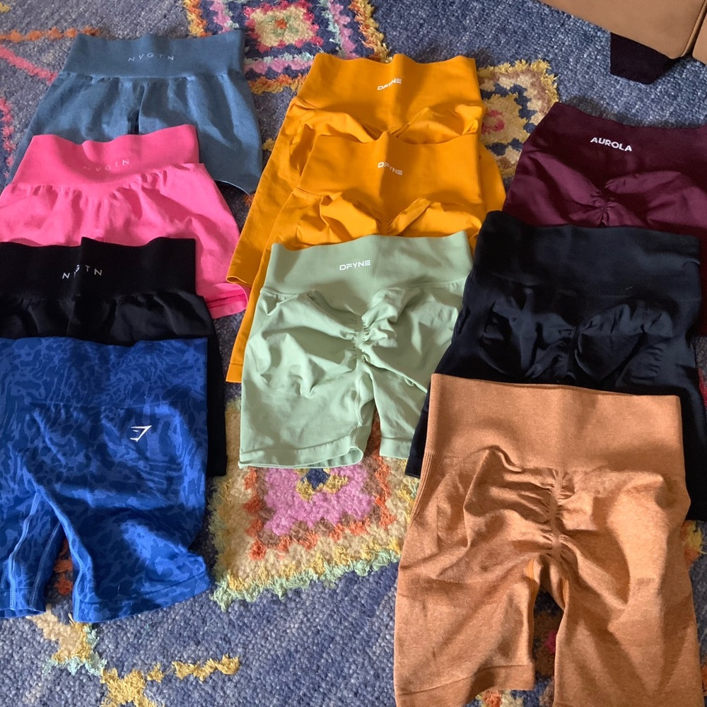 Gymshark Blue Activewear Shorts